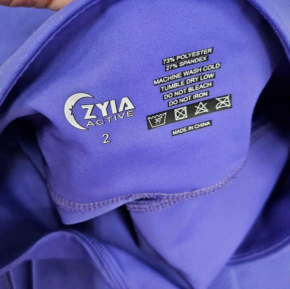 ZYIA | Light N Tight Majestic Purple 7/8 size 2 - Picture 6 of 7